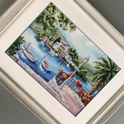 DIY Counted Cross Stitch Kit "Paradise Island"