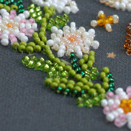 DIY Bead Embroidery Kit "Honey dream"