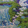 DIY Bead Embroidery Kit "Crystal spray fly" 11.8"x11.8" / 30.0x30.0 cm