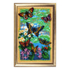 DIY Bead Embroidery Kit "Flittering Butterflies" 14.2"x8.7" / 36.0x22.0 cm