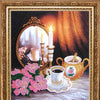 DIY Bead Embroidery Kit "A Candle was Burning" 12.2"x10.6" (31.0x27.0 cm)