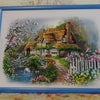 DIY Bead Embroidery Kit "House at the lake" 16.5"x11.8" / 42.0x30.0 cm