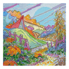 Canvas for bead embroidery 