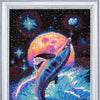 DIY Bead Embroidery Kit "The Flight" 14.2"x9.4" / 36.0x24.0 cm