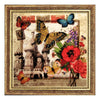 Bead DIY Embroidery Kit "Greetings from Russia" 10.2"x10.6"/ 26.0x27.0 cm