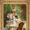 DIY Bead Embroidery Kit "Near a Fountain" 14.6"x9.1" / 37.0x23.0 cm