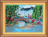 DIY Bead Embroidery Kit "Park" 11.8"x9.1" / 30.0x23.0 cm