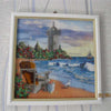 Canvas for bead embroidery "Lighthouse" 7.9"x7.9" / 20.0x20.0 cm