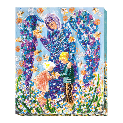 DIY Bead Embroidery Kit "Berehynia" 12.2"x14.6" / 31.0x37.0 cm
