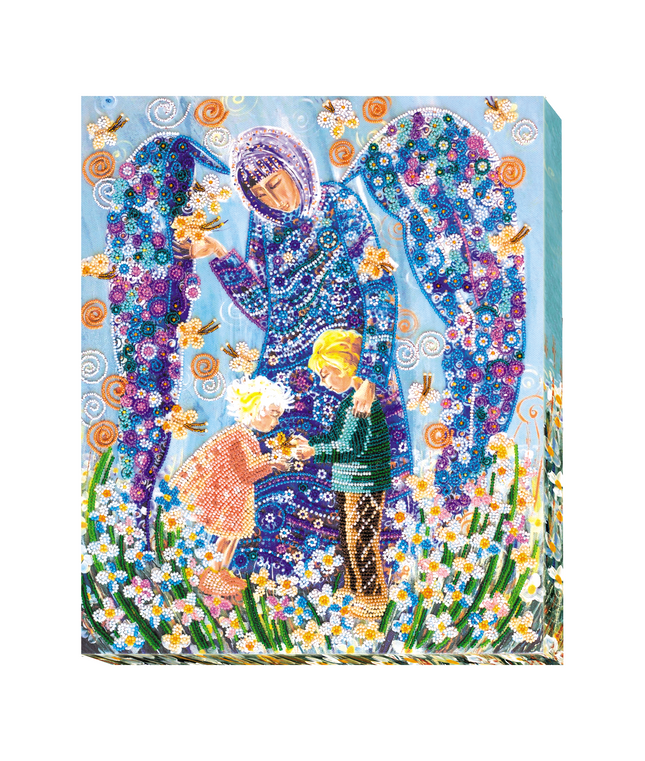 DIY Bead Embroidery Kit "Berehynia" 12.2"x14.6" / 31.0x37.0 cm