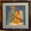 Canvas for bead embroidery "The Christmas Star" 7.9"x7.9" / 20.0x20.0 cm