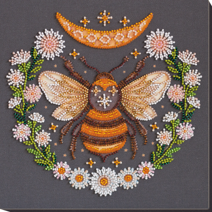 DIY Bead Embroidery Kit "Honey dream"
