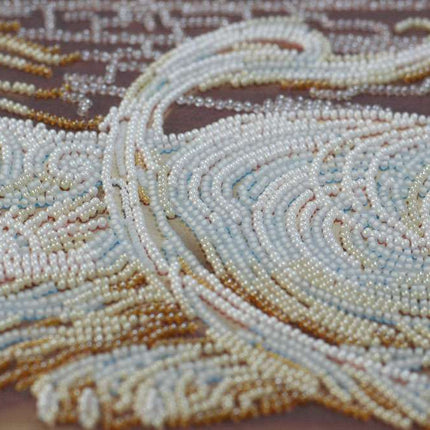 DIY Bead Embroidery Kit "Aslan" 16.9"x12.2" / 43.0x31.0 cm