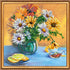 DIY Bead Embroidery Kit "Morning aroma" 11.8"x11.8" / 30.0x30.0 cm