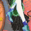 DIY Bead Embroidery Kit "Jazz age girls – 1" 11.8"x11.8" / 30.0x30.0 cm