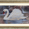 DIY Bead Embroidery Kit "Swan" 8.3"x13.0" / 21.0x33.0 cm