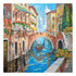 Canvas for bead embroidery "Venice" 7.9"x7.9" / 20.0x20.0 cm