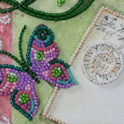DIY Bead Embroidery Kit "Dream"  5.9"x5.9" / 15.0x15.0 cm