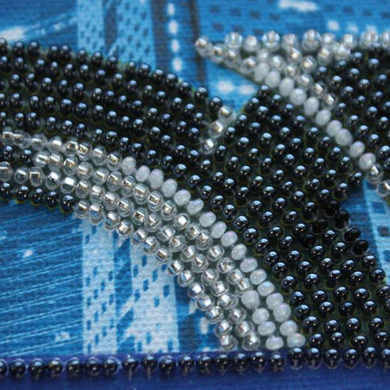 DIY Bead Embroidery Kit "VOLVO"  5.9"x5.9" / 15.0x15.0 cm