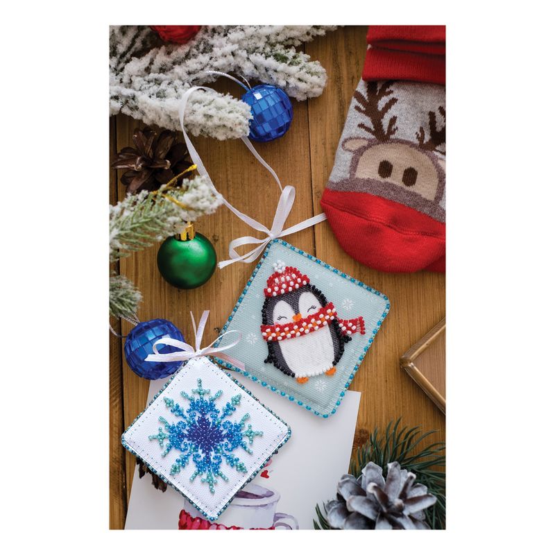 DIY Christmas tree toy kit "Sweet little penguin"