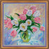 DIY Bead Embroidery Kit "Spring Lyrics" 12.6"x12.6" / 32.0x32.0 cm