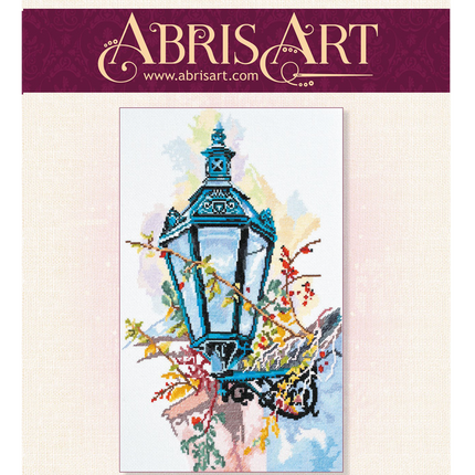 DIY Cross Stitch Kit "Lantern" 9.8"x16.1"