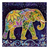 Canvas for bead embroidery "Indian elephant" 7.9"x7.9" / 20.0x20.0 cm