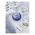 Beadwork kit for creating brooch 