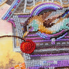 DIY Bead Embroidery Kit "Bird's town" 10.2"x15.0" / 26.0x38.0 cm
