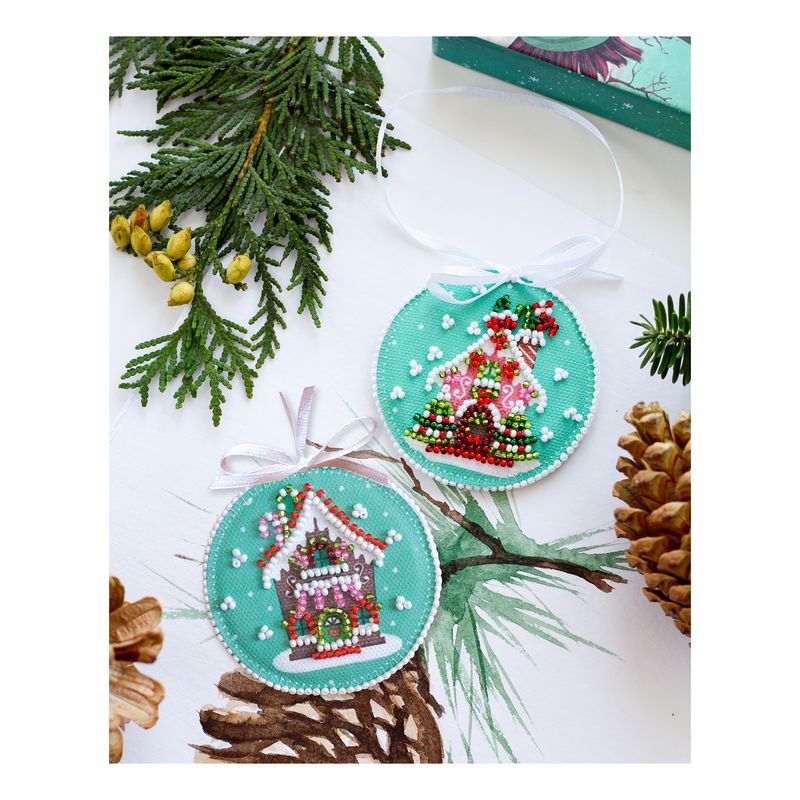 DIY Christmas tree toy kit "Christmas House"
