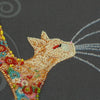 DIY Bead Embroidery Kit "Kitty" 9.8"x14.2" / 25.0x36.0 cm