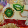 DIY Bead Embroidery Kit "Christmas carol" 20.5"x9.1" / 52.0x23.0 cm