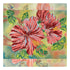 Canvas for bead embroidery "Scarlet Hibiscus" 11.8"x11.8" / 30.0x30.0 cm