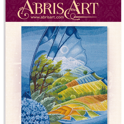 DIY Cross Stitch Kit "Cruise imagination" 11.8"x14.2"