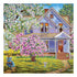 Canvas for bead embroidery "Garden Swing" 11.8"x11.8" / 30.0x30.0 cm