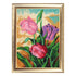 DIY Bead Embroidery Kit "Spring Tulips" 13.4"x9.8" / 34.0x25.0 cm