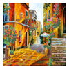Canvas for bead embroidery "Italian streets" 7.9"x7.9" / 20.0x20.0 cm