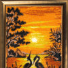 DIY Bead Embroidery Kit "Dance at the Sunset" 13.0"x9.4" / 33.0x24.0 cm