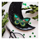Beadwork kit for creating brooch 