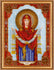 DIY Bead Embroidery Kit "Icon «Protection of the Blessed Virgin»" 7.5"x9.8" / 19.0x25.0 cm