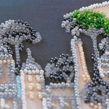 DIY Bead Embroidery Kit "La Boca"