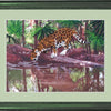 DIY Bead Embroidery Kit "Leopard" 9.1"x12.6" / 23.0x32.0 cm