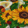 DIY Bead Embroidery Kit "Heat of summer" 9.8"x13.0" / 25.0x33.0 cm