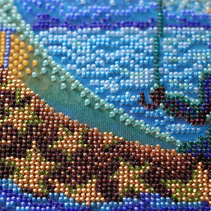 DIY Bead Embroidery Kit "Moonlight Sonata" 16.9"x11.8" / 43.0x30.0 cm