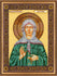 DIY Bead Embroidery Kit "St. Matrona of Moscow" 7.5"x9.8" / 19.0x25.0 cm