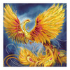 Canvas for bead embroidery "The Firebird" 11.8"x11.8" / 30.0x30.0 cm