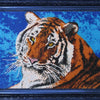 DIY Bead Embroidery Kit "Tiger" 9.4"x12.6" / 24.0x32.0 cm