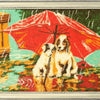 DIY Bead Embroidery Kit "Umbrella for Two" 9.8"x13.4" / 25.0x34.0 cm