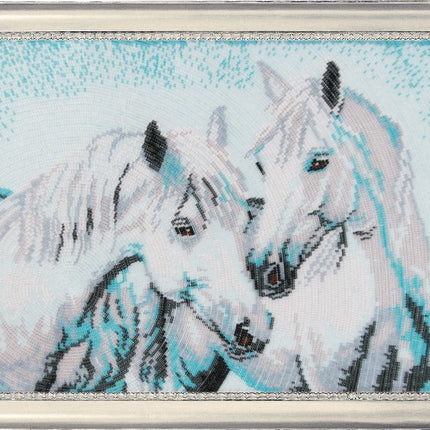 DIY Bead Embroidery Kit "Together Forever" 10.2"x14.2" / 26.0x36.0 cm