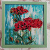 Canvas for bead embroidery "Morning Dew" 7.9"x7.9" / 20.0x20.0 cm